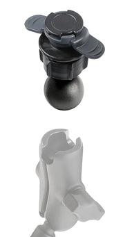 Titan Ball Head, Connettore DuoLock con sfera da 25 mm / 1”